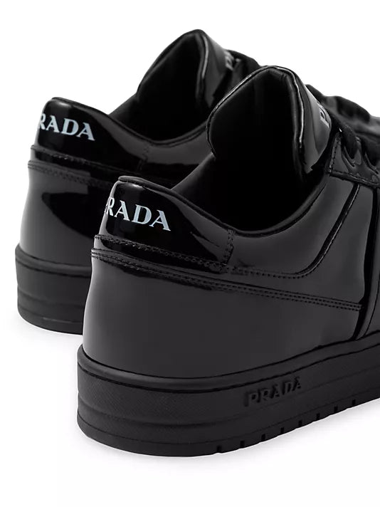 Prada Downtown Patent Leather Sneakers