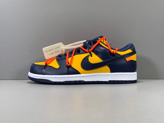 Nike Mens Dunk Low CT0856 700 Off-White - University Gold - Size