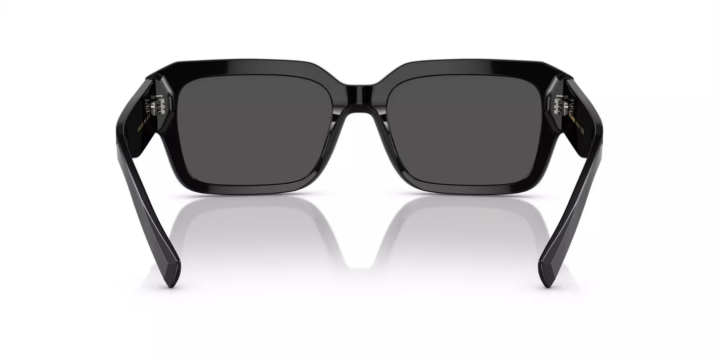 Dolce & Gabbana DG4460 Shiny Black/Grey (501/87) Sunglasses