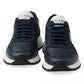 Prada  Nubuck and Re-Nylon High-Top Sneakers