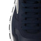 Prada  Nubuck and Re-Nylon High-Top Sneakers