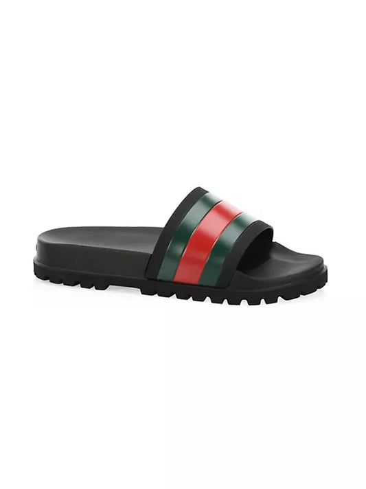 Gucci  Web Slide Sandals