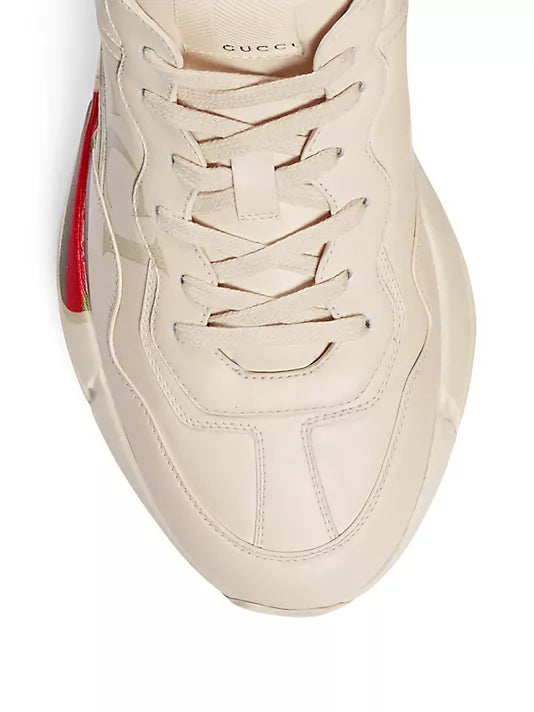 Gucci  Gara Logo Leather Sneakers
